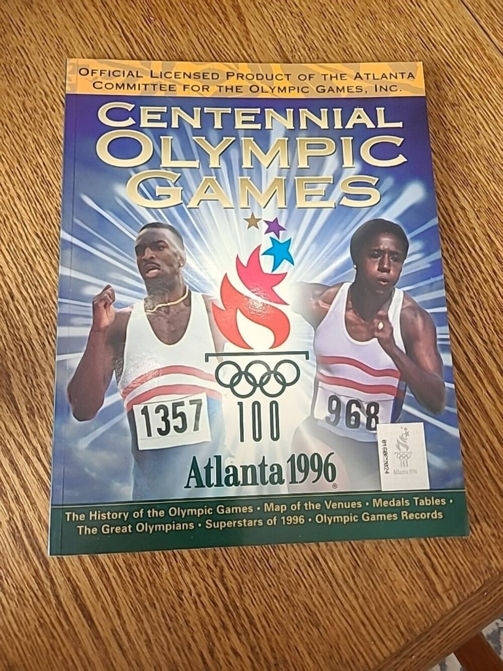 Centennial Olympic Games Atlanta 1996 Book Norman Barrett New